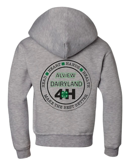Alview Dairyland 4-H Club & Show Sweatshirts (Youth & Adult)