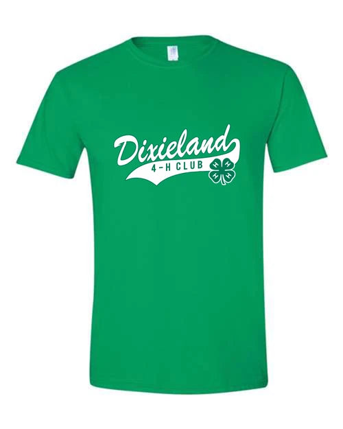 Dixieland 4-H Club Shirt - Irish Green (Youth & Adult)