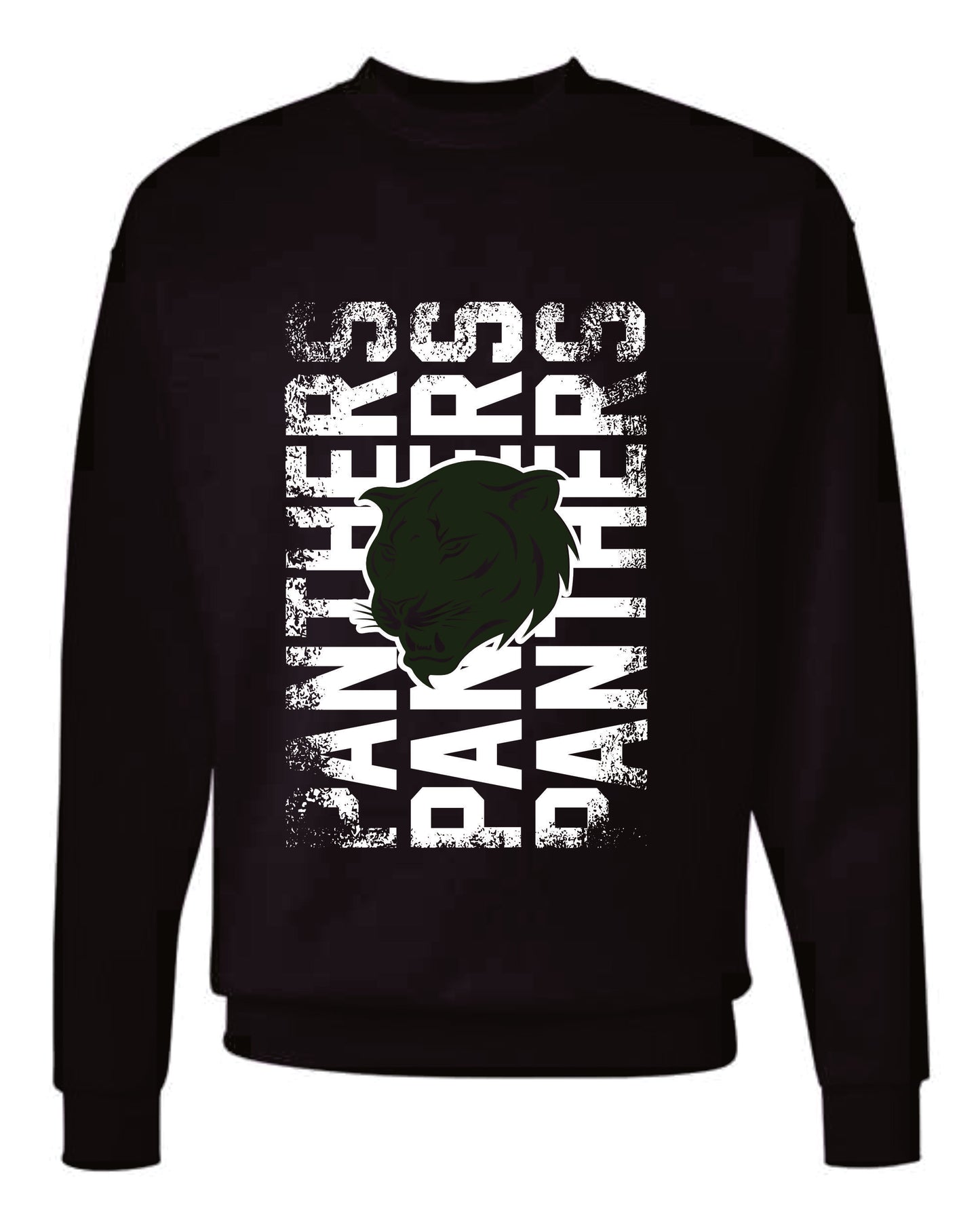 Panther Head Crewneck Sweatshirt
