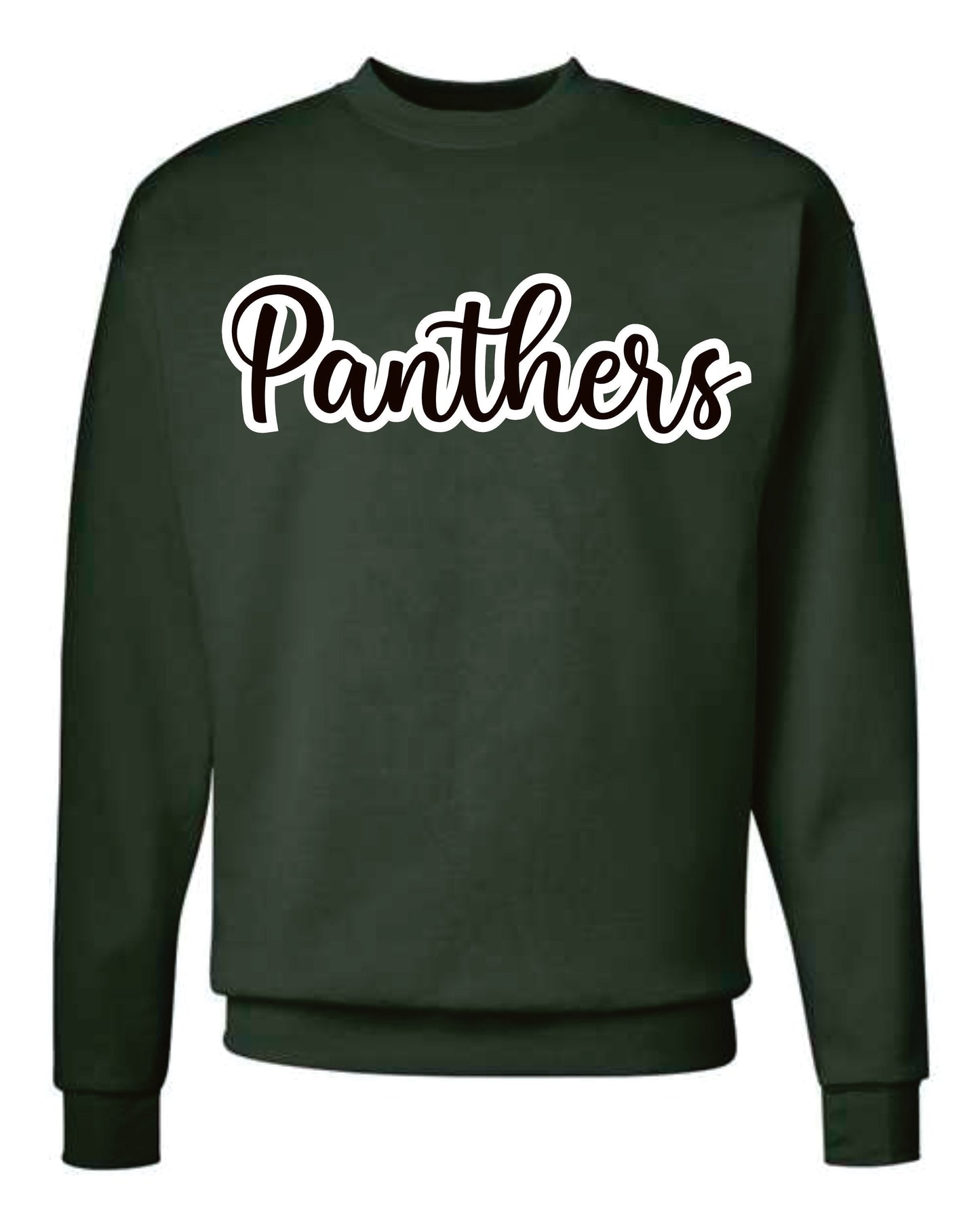 Panthers Glitter Crewneck Sweatshirt