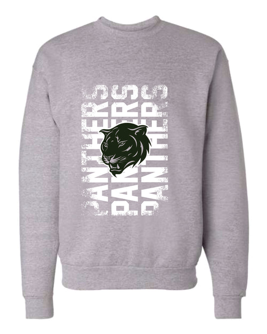 Panther Head Crewneck Sweatshirt