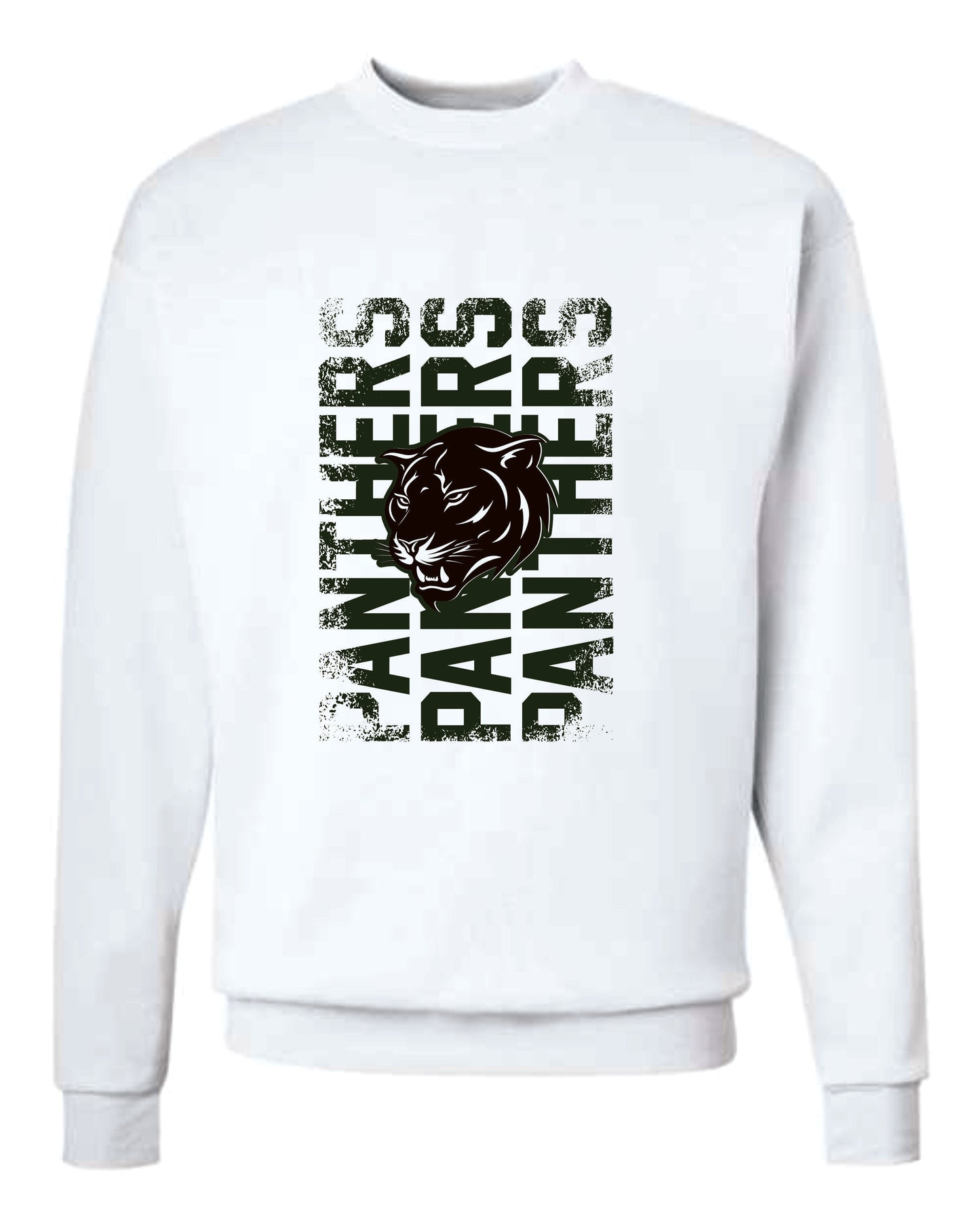 Panther Head Crewneck Sweatshirt