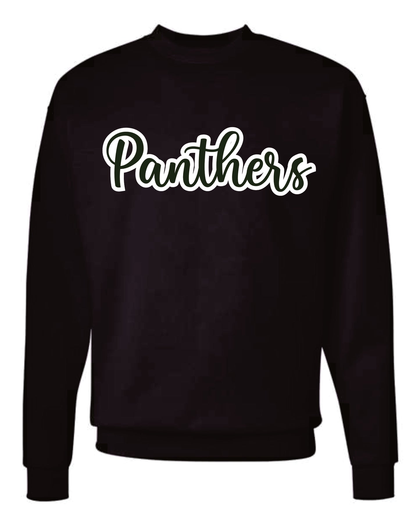 Panthers Glitter Crewneck Sweatshirt