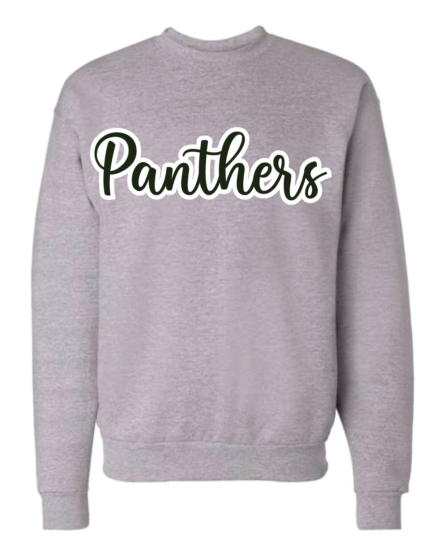Panthers Glitter Crewneck Sweatshirt