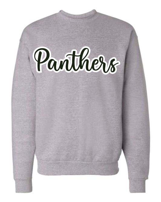 Panthers Glitter Crewneck Sweatshirt