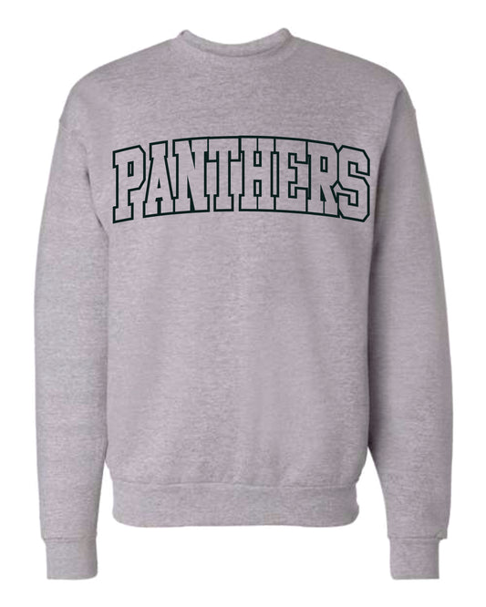 Arched Outline Crewneck sweatshirt