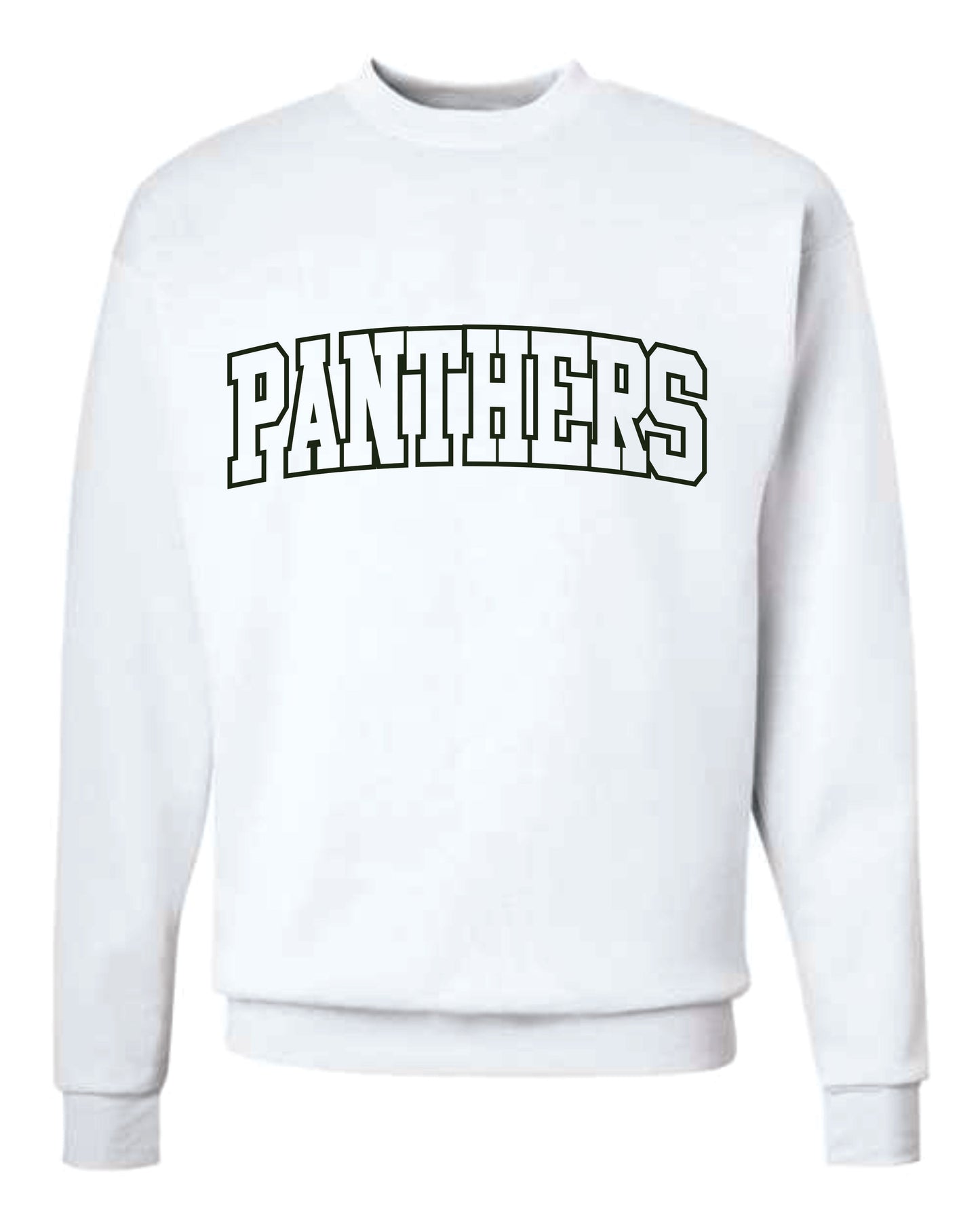 Arched Outline Crewneck sweatshirt