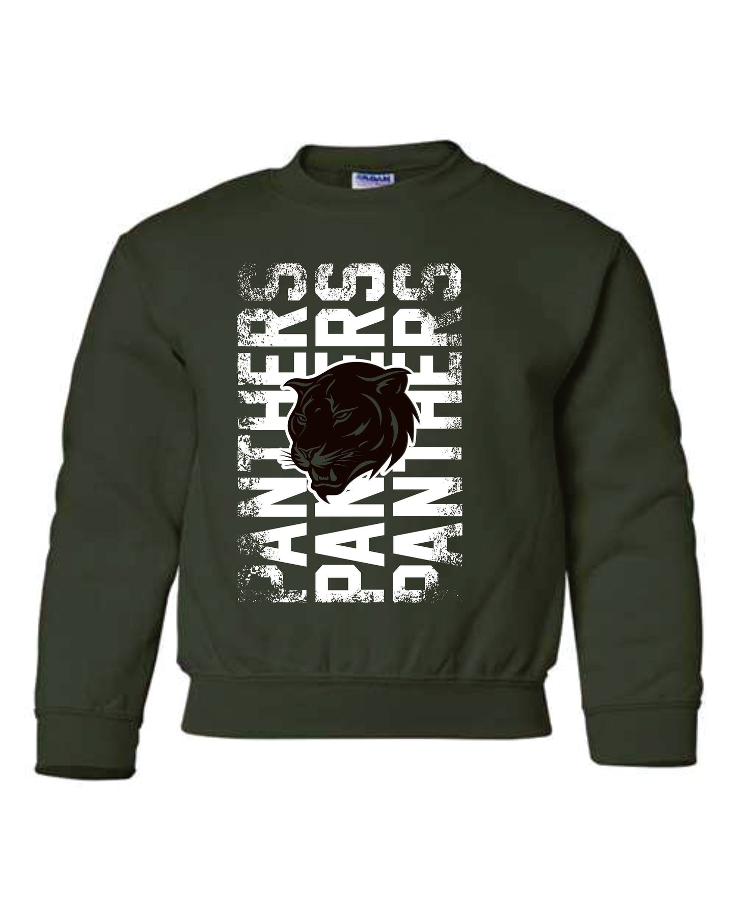 Panther Head Crewneck Sweatshirt