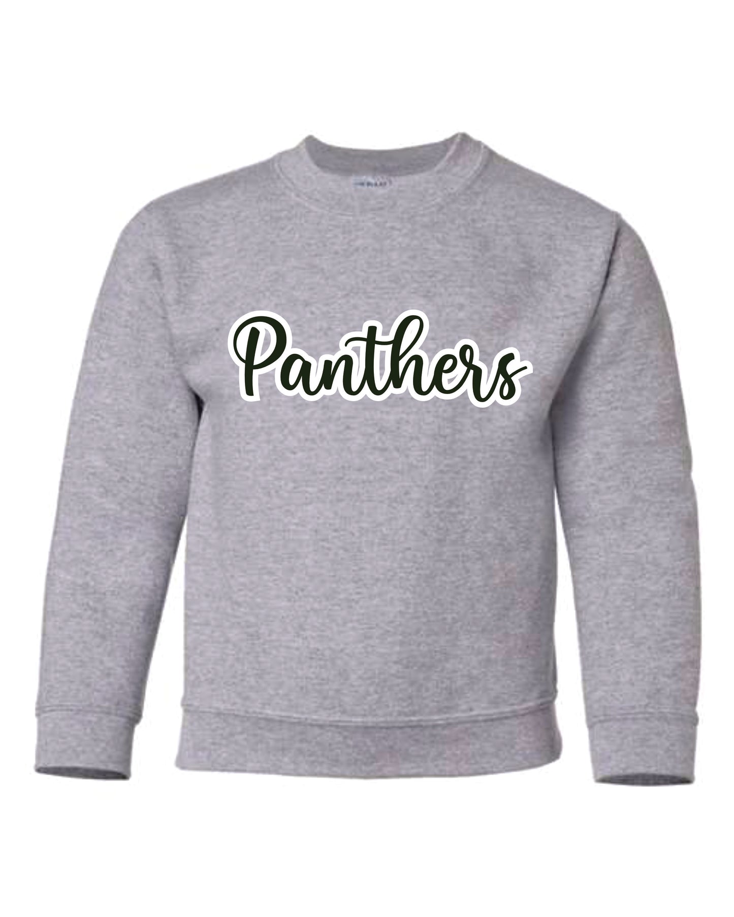 Panthers Glitter Crewneck Sweatshirt