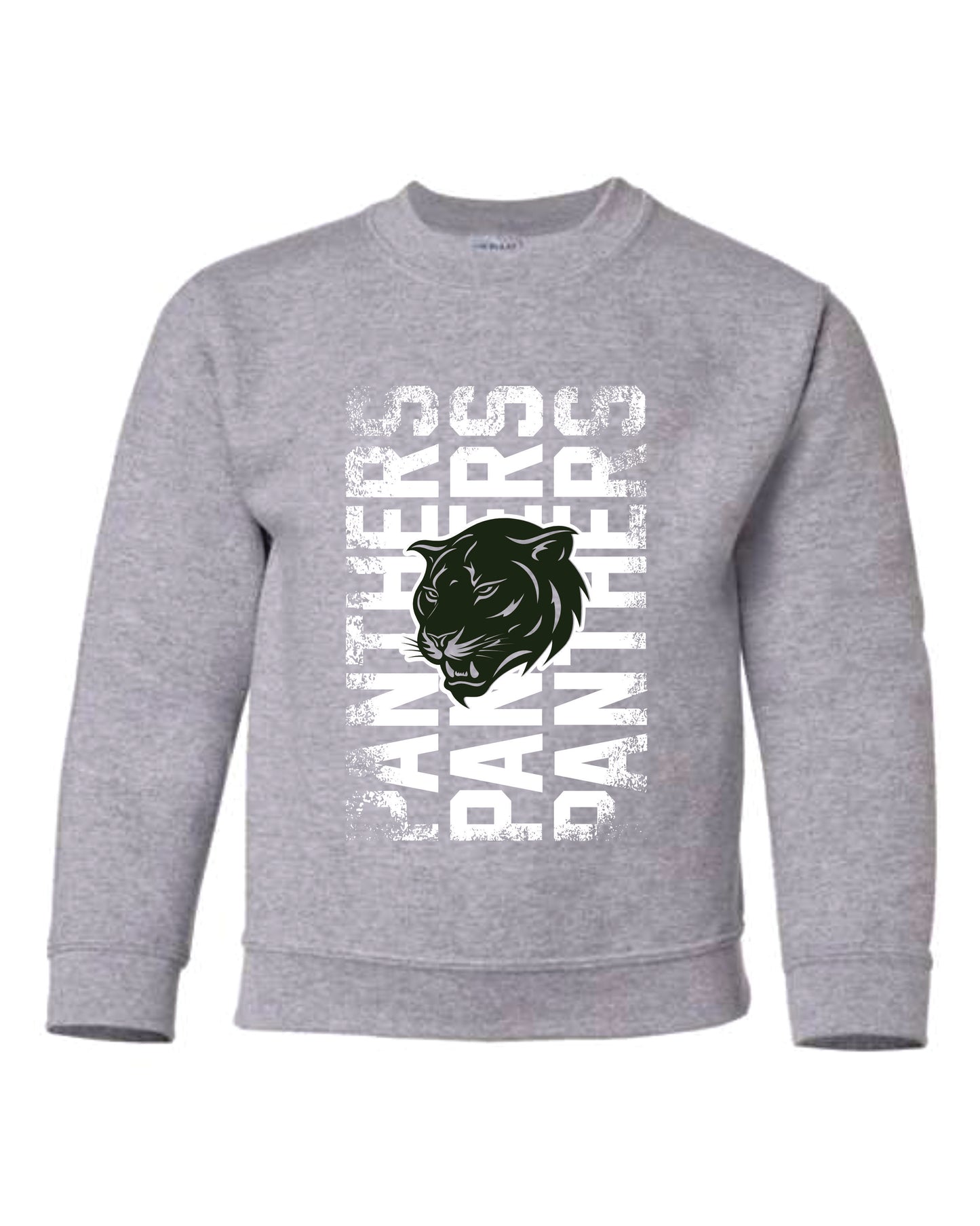 Panther Head Crewneck Sweatshirt