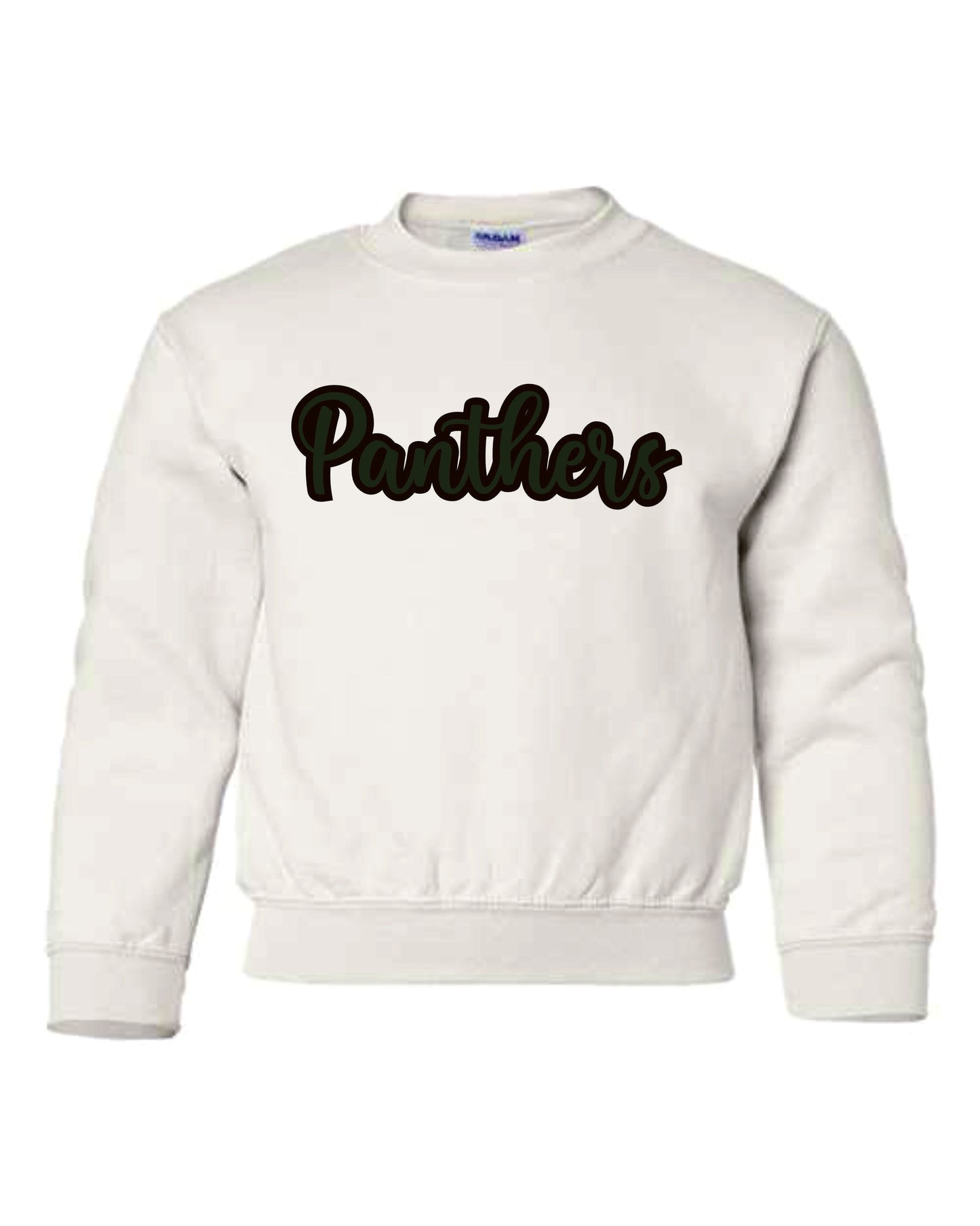 Panthers Glitter Crewneck Sweatshirt