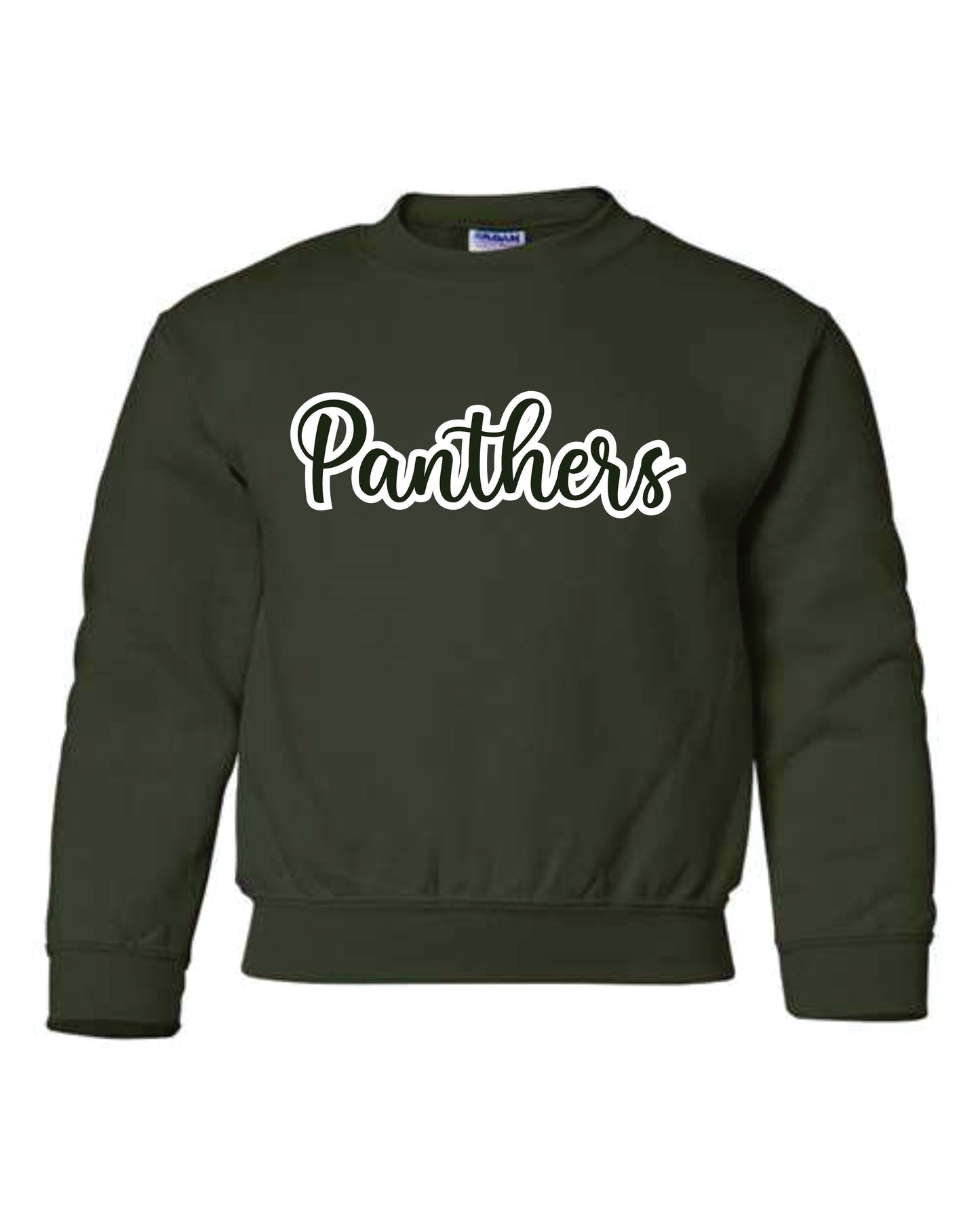 Panthers Glitter Crewneck Sweatshirt
