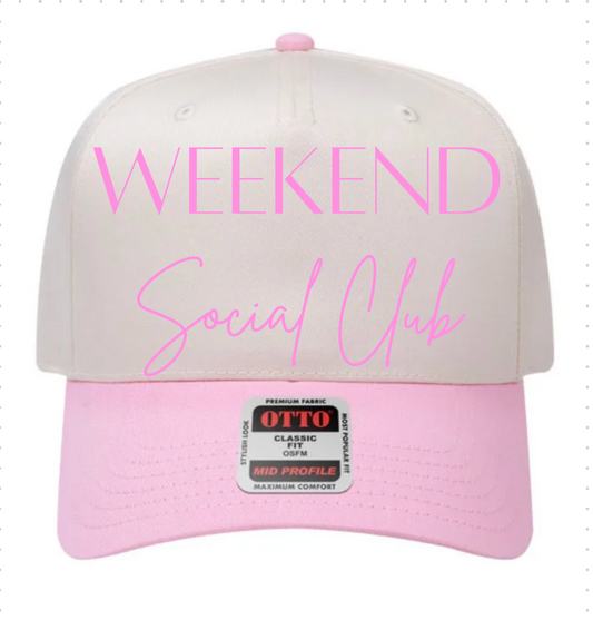 Weekend Social Club Hat