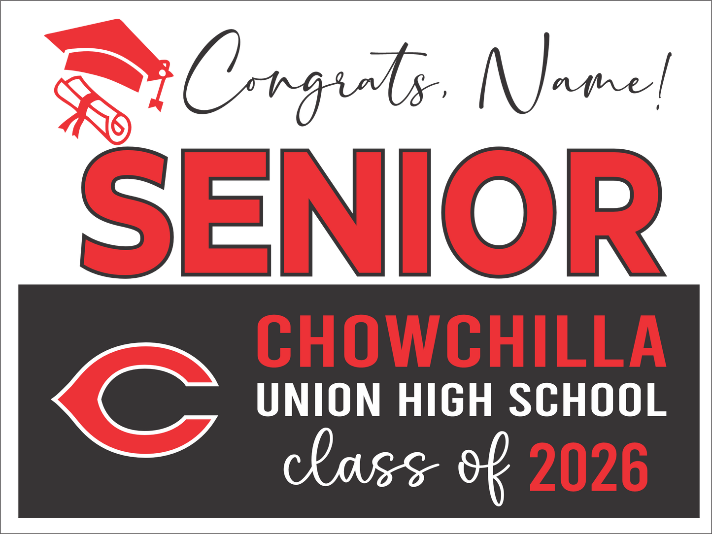 Senior Yard Signs