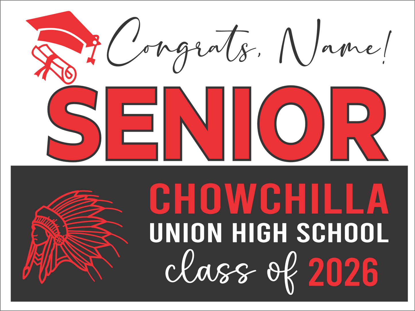 Senior Yard Signs