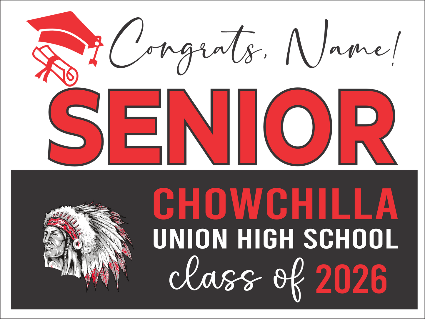 Senior Yard Signs