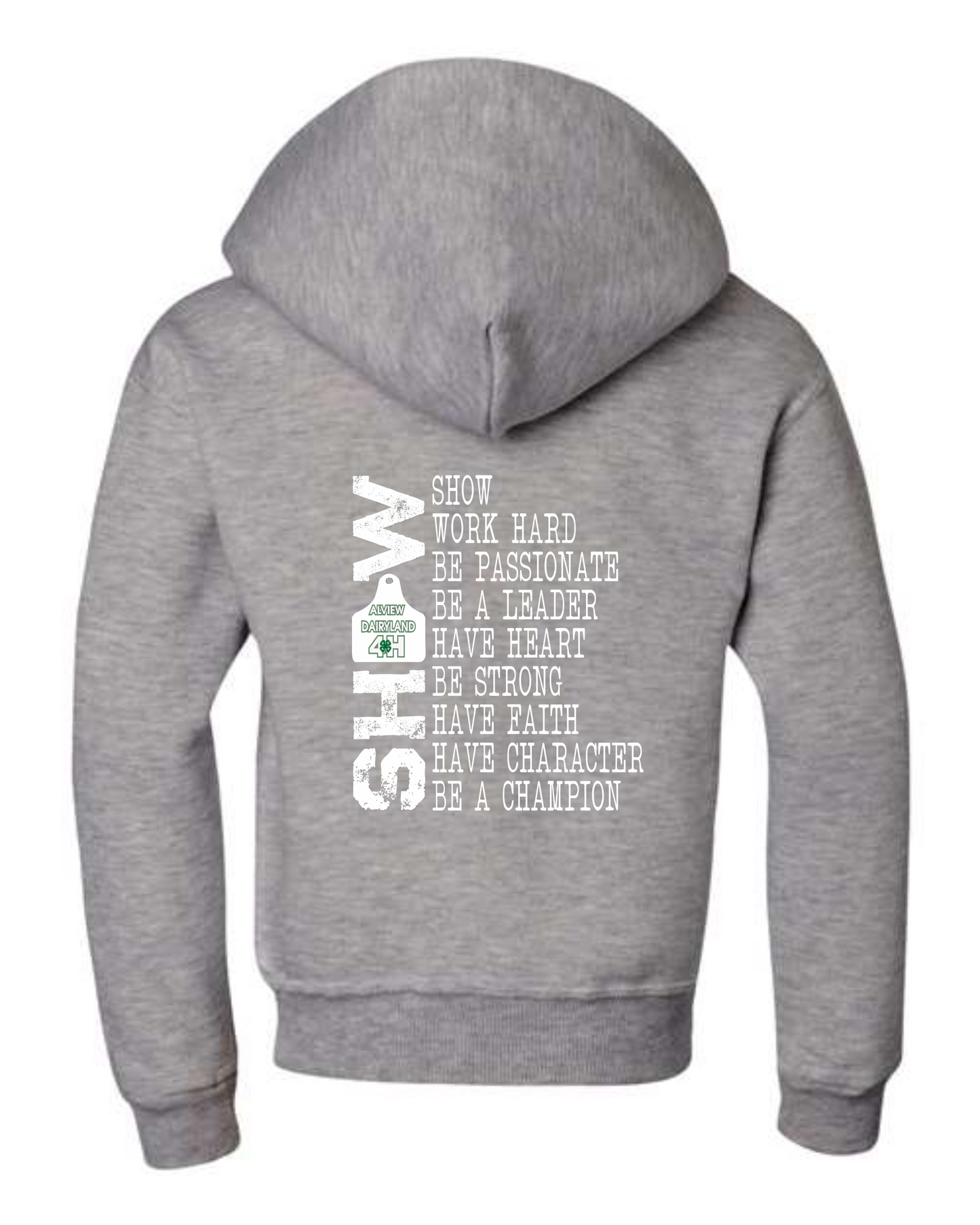 Alview Dairyland 4-H Club & Show Sweatshirts  (Youth & Adult)
