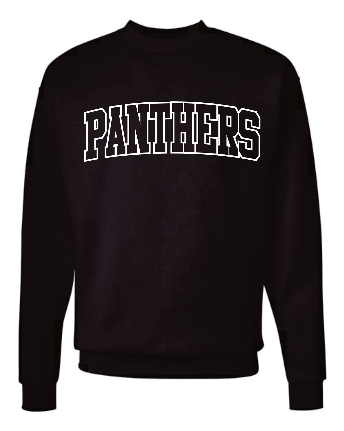 Arched Outline Crewneck sweatshirt