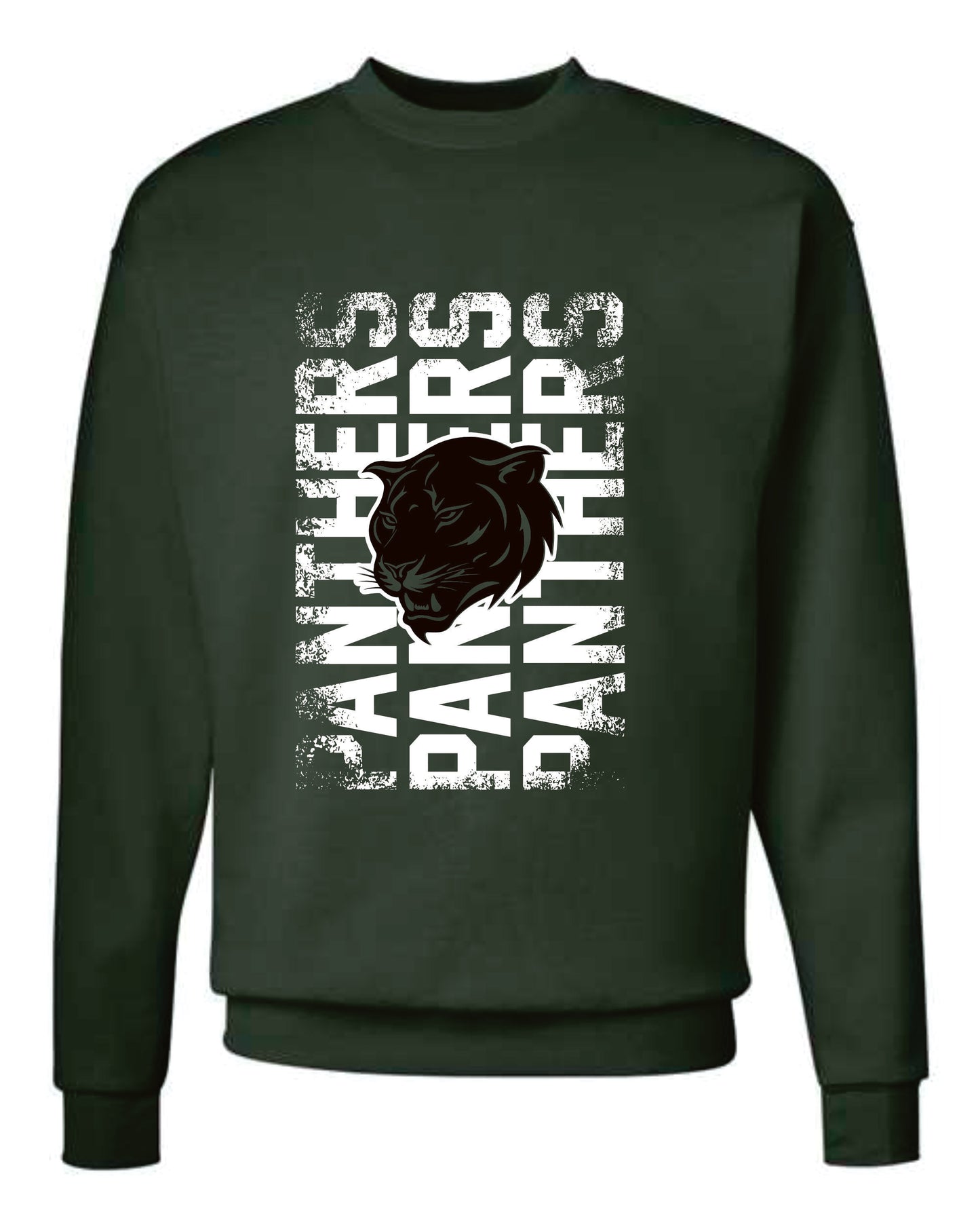 Panther Head Crewneck Sweatshirt