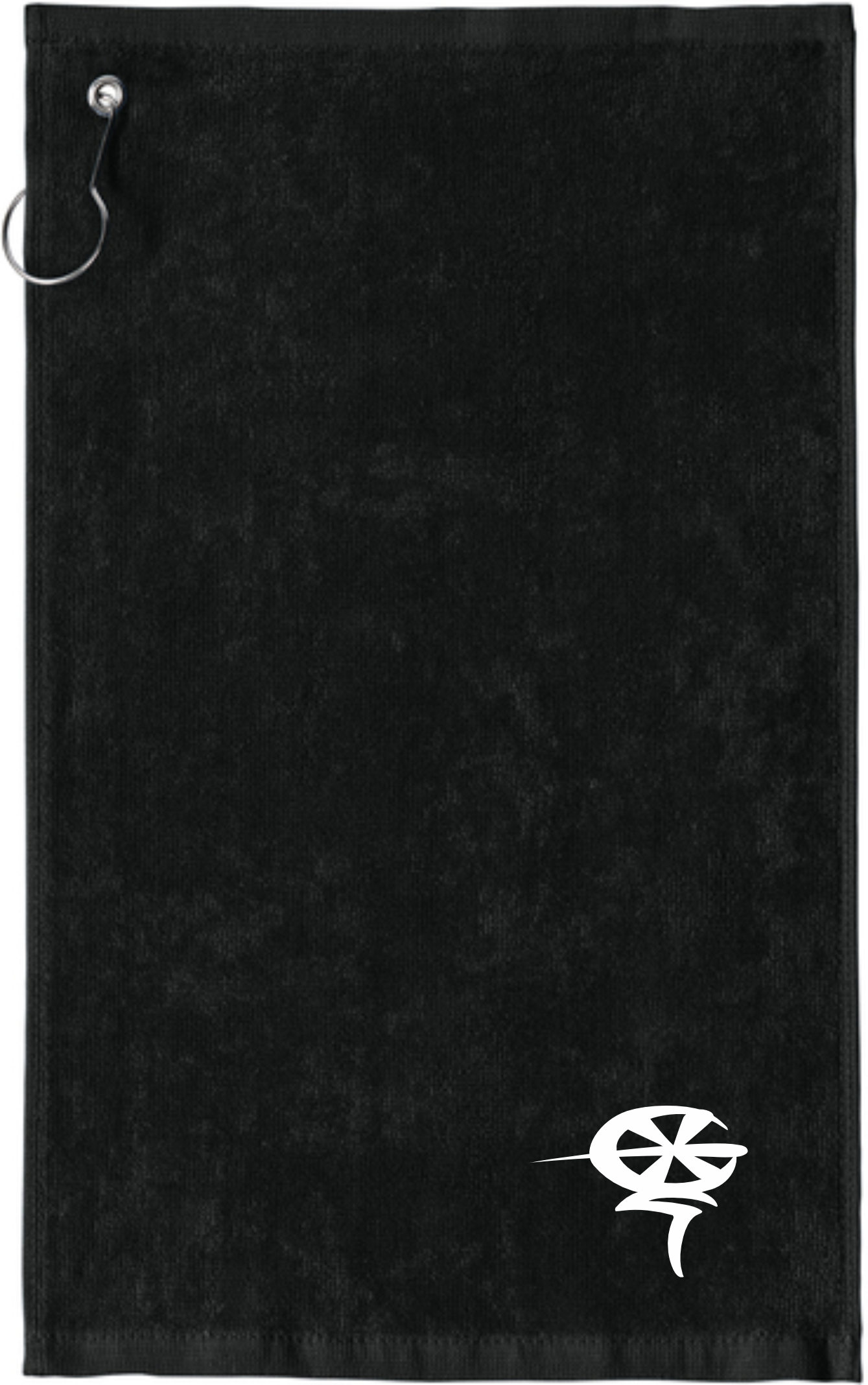 Black Golf Towel