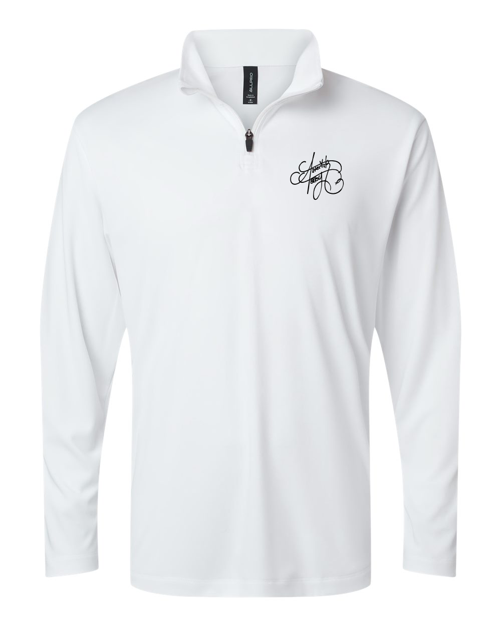 Asterisk Talley embroidered signature 1/4 Zip