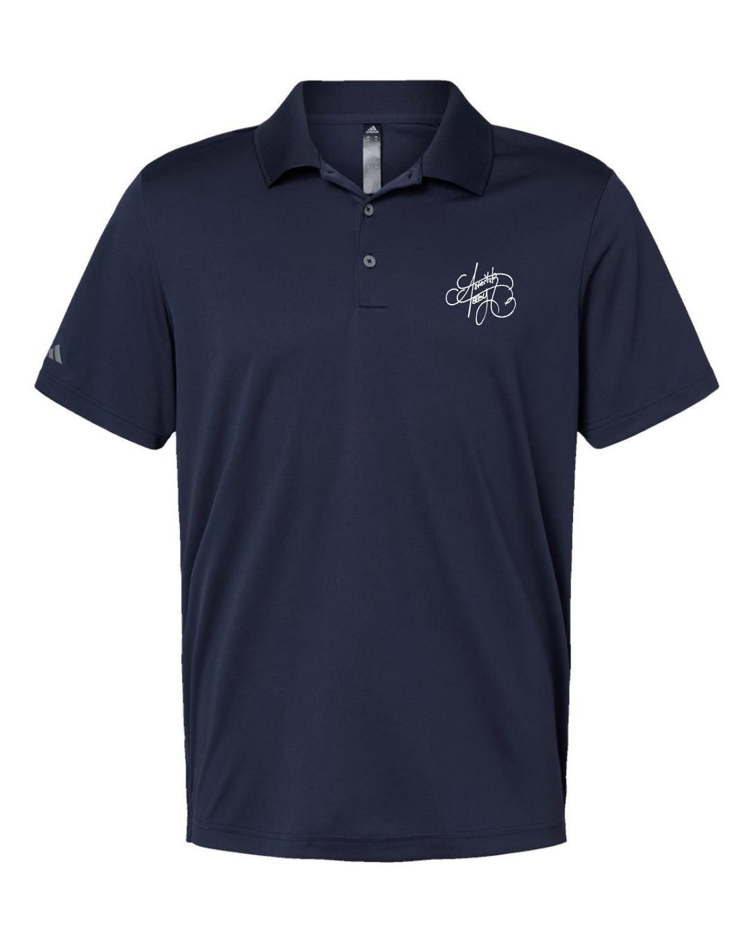 Asterisk Talley embroidered signature Adidas polo