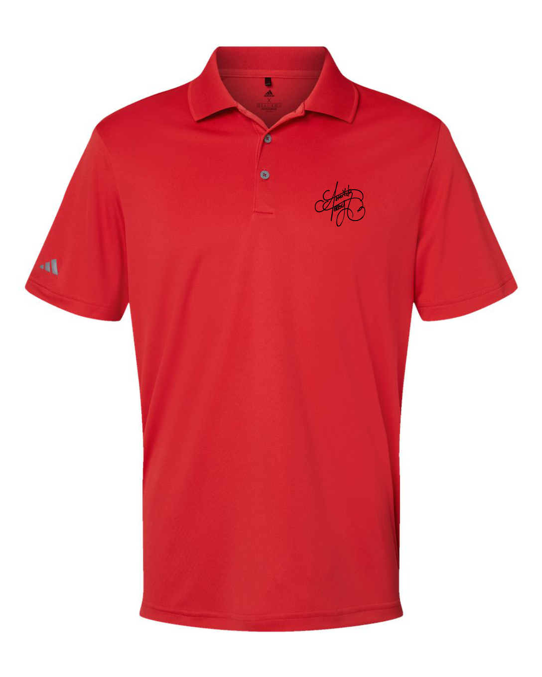 Asterisk Talley embroidered signature Adidas polo